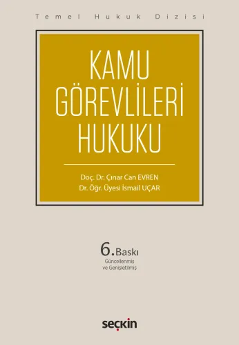 Kamu Görevlileri Hukuku Çınar Can EVREN