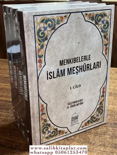 Menkıbelerle İslam Meşhurları 4 Cilt Süleyman Kuku - A.Faruk Meyan