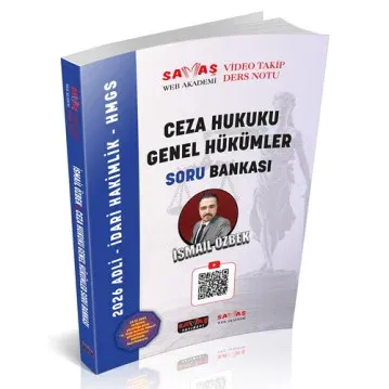 Adli-İdari Hakimlik HMGS Ceza Hukuku Genel Hükümler Soru Bankası