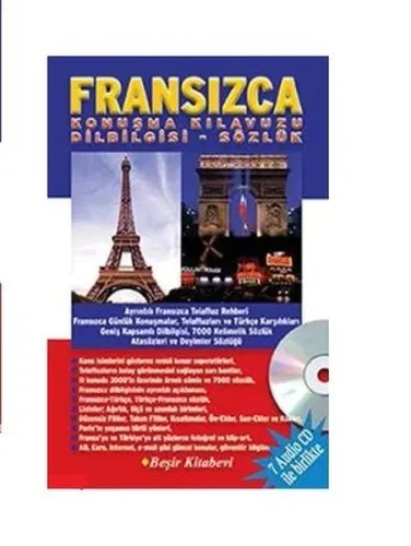 Fransızca Konuşma Kılavuzu Dilbilgisi-Sözlük (1 Konuşma Kılavuzu, 7 Cd)