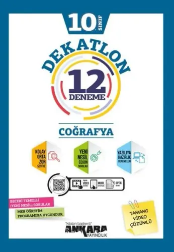 10. Sınıf Dekatlon Coğrafya 12 Deneme