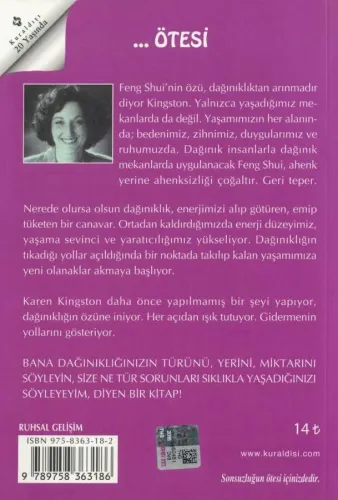 Yaşamınızda Feng Shui Karen Kingston Ötesi %44 indirimli