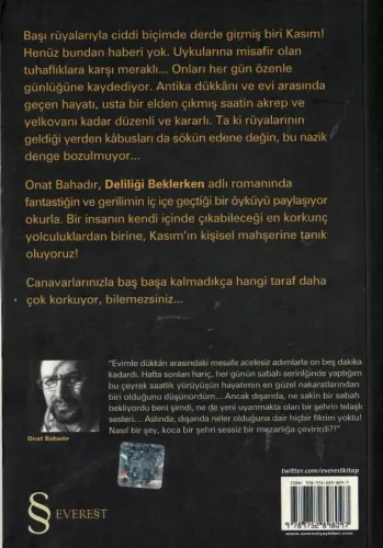 Deliliği Beklerken Onat Bahadır Everest Yayınları %65 indirimli