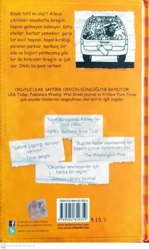 Saftirik Greg'in Günlüğü Bende Bu Şans Varken Jeff Kinney Epsilon Yayı