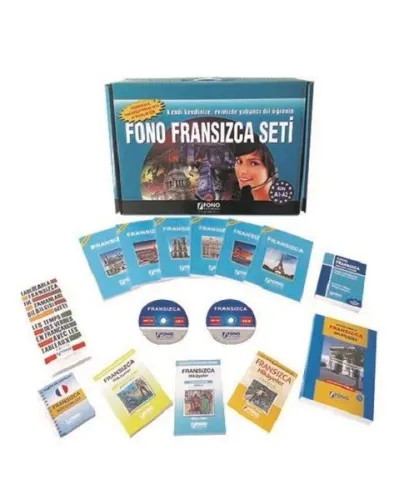 Fono Fransızca Seti (15 Kitap + 7 Cd)
