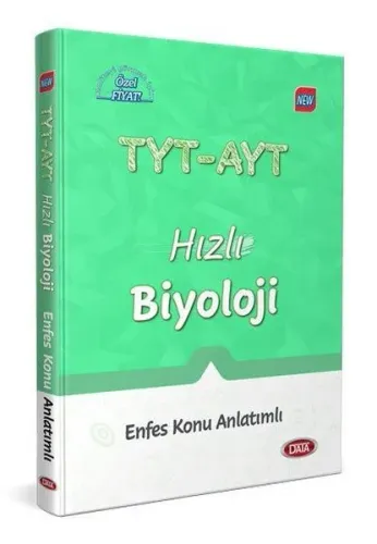 Data Yayınları TYT AYT Hızlı Biyoloji Enfes Konu Anlatımlı
