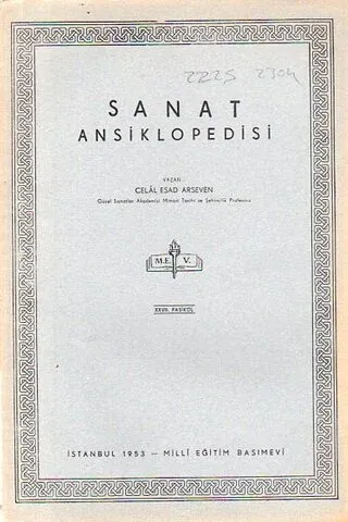 Sanat Ansiklopedisi 1953 / XXVII. Fasikül