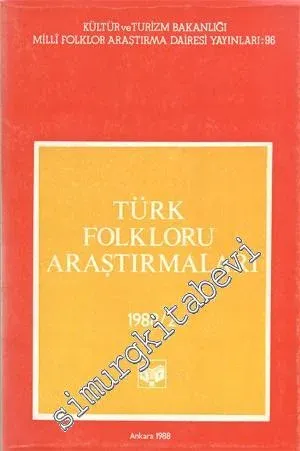 Türk Folkloru Araştırmaları 1988 / 1 - 2 -