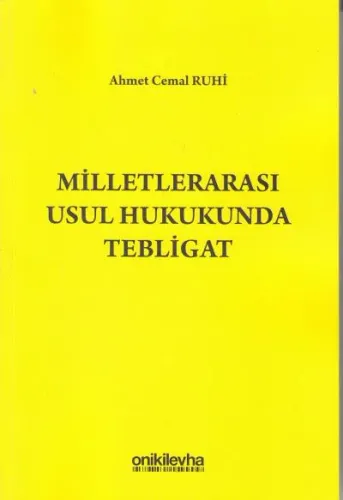 Milletlerarası Usul Hukukunda Tebligat