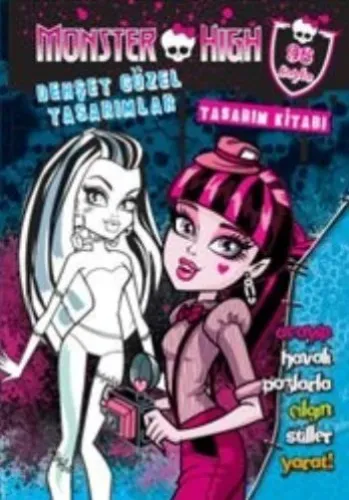 Monster High Dehşet Güzel Tasarımlar Kitabı