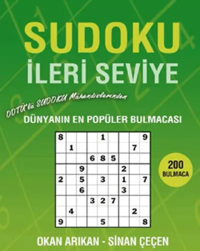 Sudoku İleri Seviye - 1