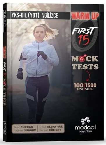 Modadil Yayınları YKSDİL İngilizce WARM UP First 15 Mock Tests