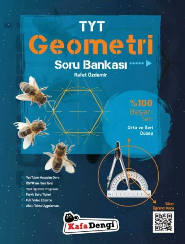 TYT Geometri Soru Bankası %100 Başarı Seti | Orta ve ileri düzeyler iç TYT Geometri Soru Bankası %100 Başarı Seti | Orta ve ileri düzeyler iç