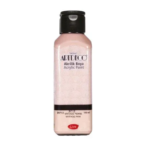 Artdeco Akrilik Boya 140ml Vintage Pembe 3712