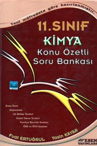11. Sınıf Kimya Konu Özetli Soru Bankası