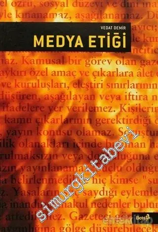Medya Etiği -
