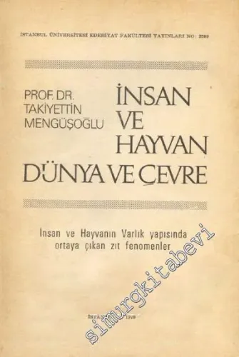 İnsan ve Çevre Dünya ve Çevre  -        1979