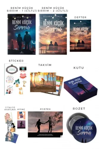 Benim Küçük Sırrım (2 Kitap) Ciltli