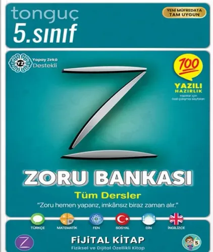 Tonguç Akademi 5. Sınıf Tüm Dersler Zoru Bankası