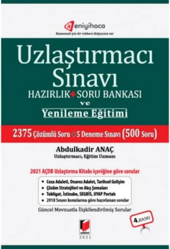 Uzlaştırmacı Sınavı Hazırlık + Soru Bankası ve Yenileme Eğitimi