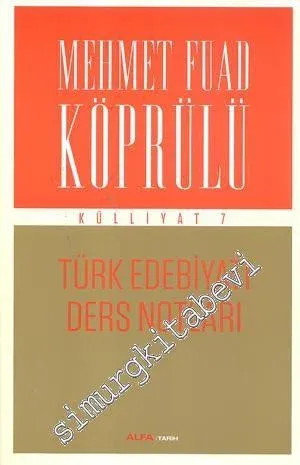 Türk Edebiyatı Ders Notları -