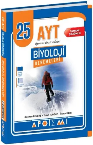 APOTEMİ YKS AYT DENEME 25 Lİ BİYOLOJİ - 2027