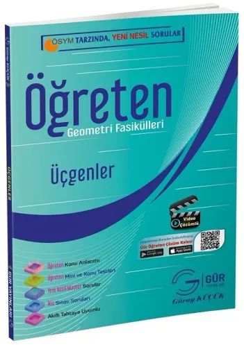 Gür Yayınları Öğreten Geometri Fasikülleri - Üçgenler