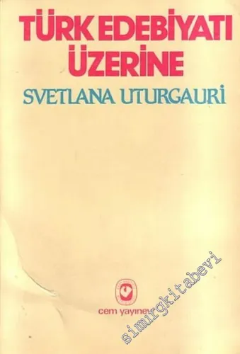 Türk Edebiyatı Üzerine -        1989