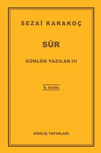 Günlük Yazılar 3 Sur