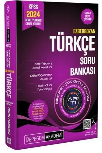 2024 Ezberbozan KPSS Genel Yetenek Genel Kültür Türkçe Soru Bankası