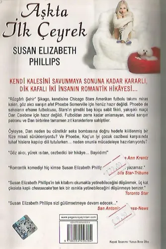 Aşkta İlk Çeyrek Susan Elizabeth Phillips Pegasus Yayıncılık