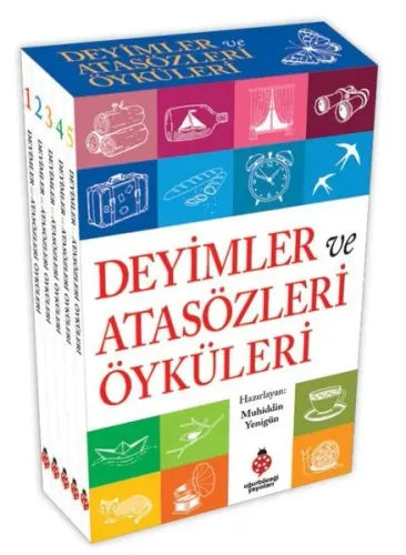 Deyimler ve Atasözleri Öyküleri (5 Kitap) Muhiddin Yenigün
