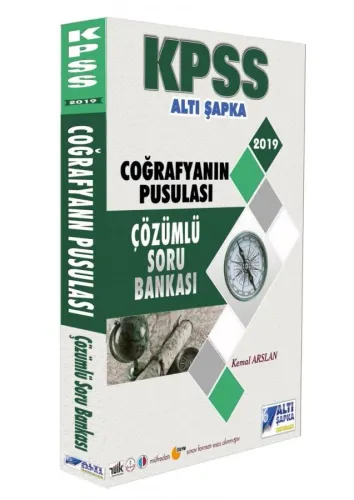 Altı Şapka 2019 KPSS Coğrafyanın Pusulası Çözümlü Soru Bankası