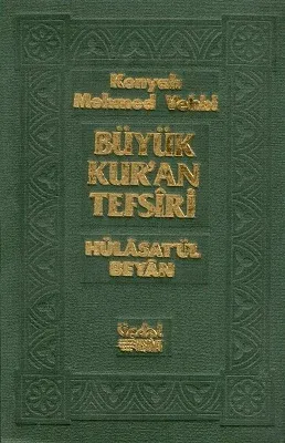 Hülasat'ül Beyan Büyük Kur'an Tefsiri 8 Cilt - 4 Kitap