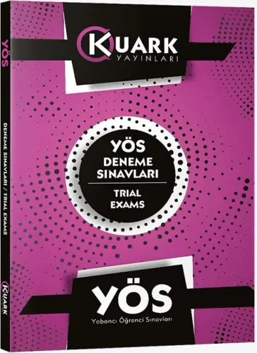 Kuark Yayınları YÖS Deneme Sınavları