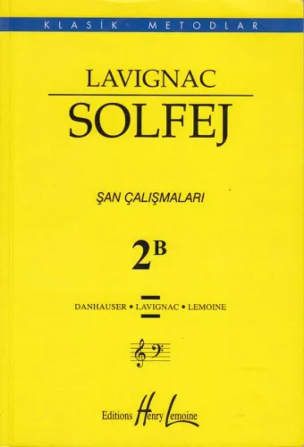 Lavignac Solfej Şan Çalışmaları 2B