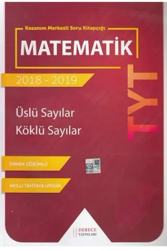 ...Derece TYT Üslü Sayılar Köklü Sayılar