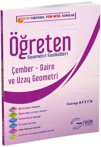 Gür Yayınları Öğreten Matematik Fasikülleri - Çember, Daire ve Uzay Geometri