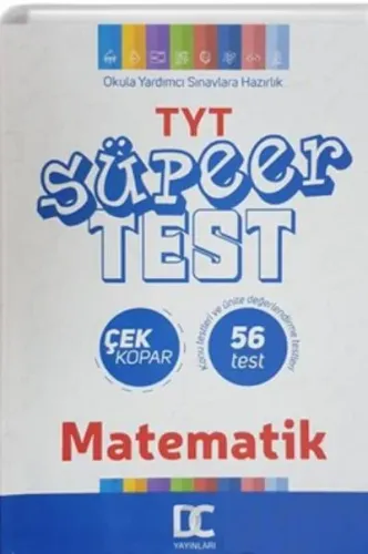 Doğru Cevap TYT Matemetik Çek Kopar Süper Test-YENİ