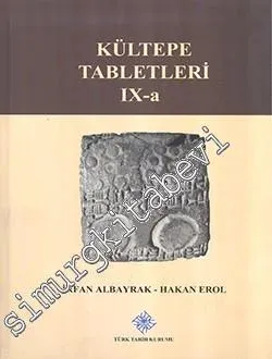Kültepe Tabletleri  IX a -         2016