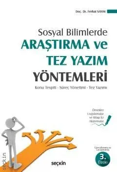 Araştırma ve Tez Yazım Yöntemleri