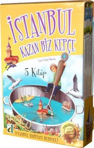 İstanbul Kazan Biz Kepçe (5 Kitap Takım); 4-5 ve 6. Sınıflar için