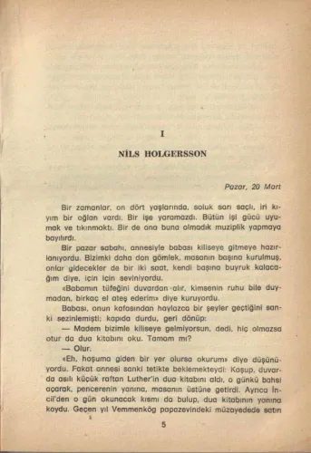 Nils Holgersson'un Serüvenleri (Ciltli) Selma Lagerlöf Cem Yayınevi %3