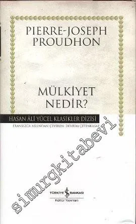 Mülkiyet Nedir CİLTLİ -         2010