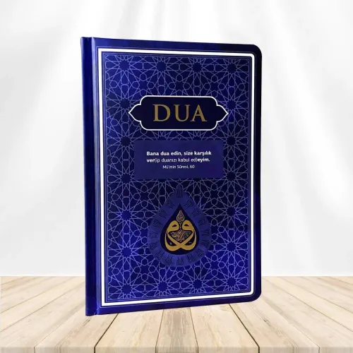 DUA (Evrâd-ı Şerîfe) Orta Boy Genişletilmiş Yeni Baskı Lacivert