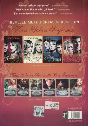 Ateşli Kalp Richelle Mead Artemis Yayınları %59 indirimli