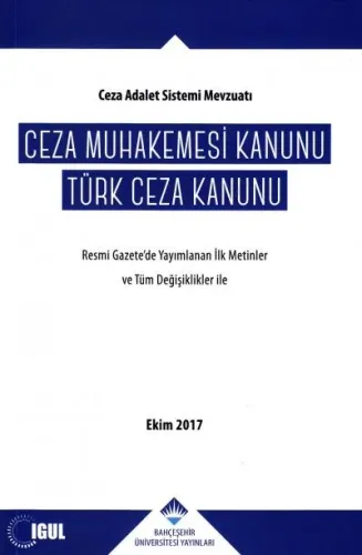 Ceza Muhakemesi Kanunu Türk Ceza Kanunu