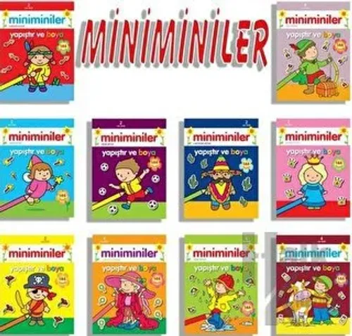 Miniminiler Seti - 10 Kitap Takım - Halkkitabevi