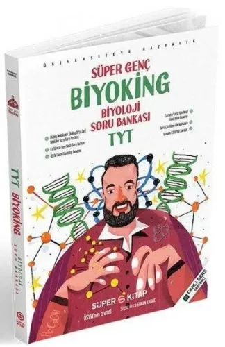 Süper Kitap TYT Süper Genç Biyoking-Biyoloji Soru Bankası-YENİ