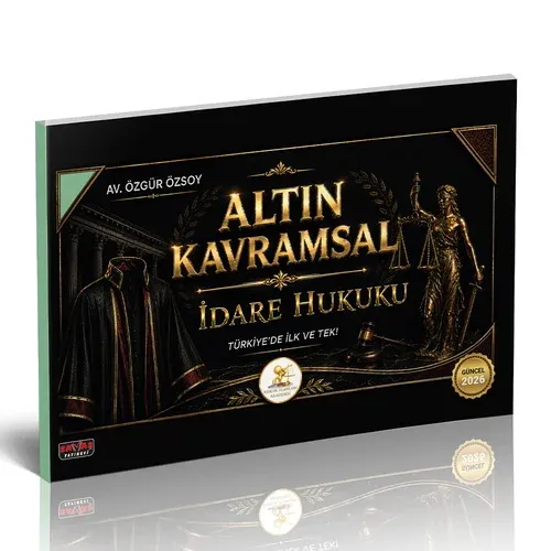 Savaş Yayınları 2026 HUKAL Altın Kavramsal İdare Hukuku